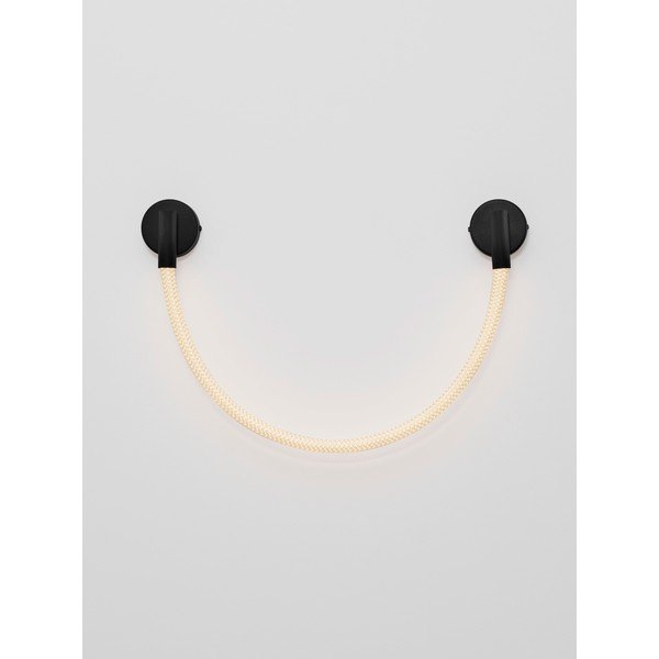 Fehér-matt fekete acél LED fali lámpa Ilane – Nova Luce-image-4