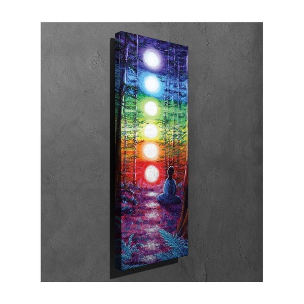 Lights vászon fali kép, 30 x 80 cm-image-2