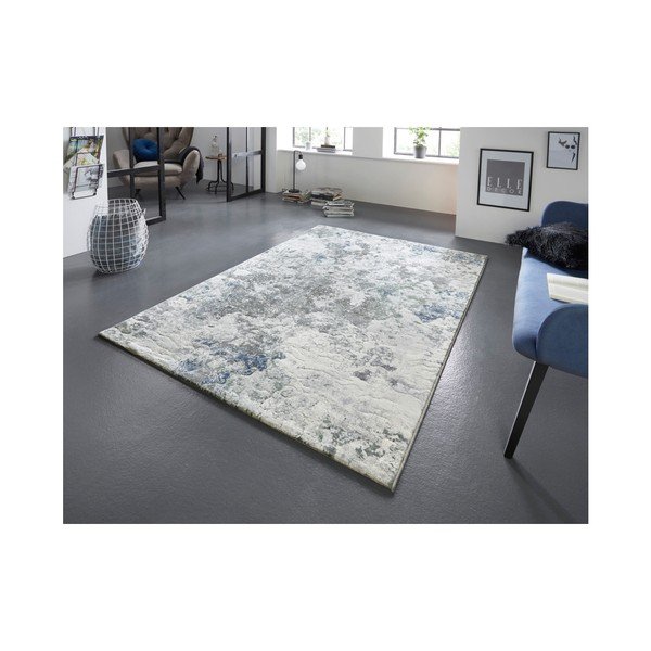 Arty Fontaine világoskék-krémszínű szőnyeg, 80 x 150 cm - Elle Decoration-image-1