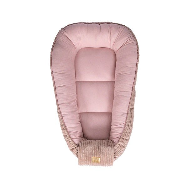 Rózsaszín babafészek 55x83 cm – Meowbaby-image-1