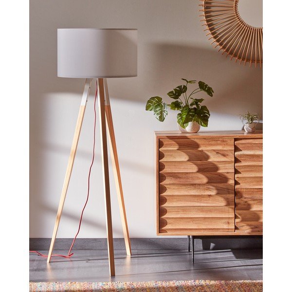 Uzagi fehér állólámpa - Kave Home-image-4