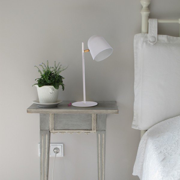 Paris fehér asztali lámpa, magasság 40 cm - SULION-image-1