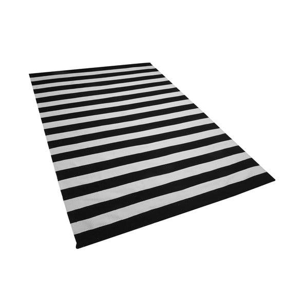 Gharo fekete-fehér kültéri szőnyeg 140 x 200 cm - Monobeli