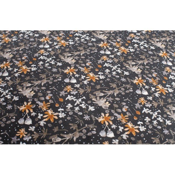 Vogue Flower fekete virágmintás bárszék, magasság 79 cm - BePureHome-image-1