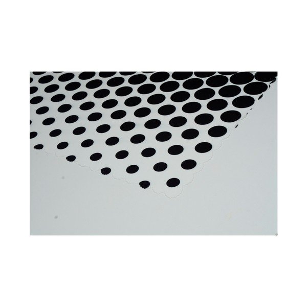 Black Dots mikroszálas asztali futó, 45 x 145 cm - Minimalist Cushion Covers-image-1