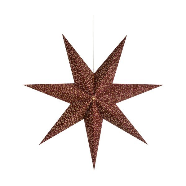 Borvörös függő karácsonyi fénydekoráció Baroque – Markslöjd