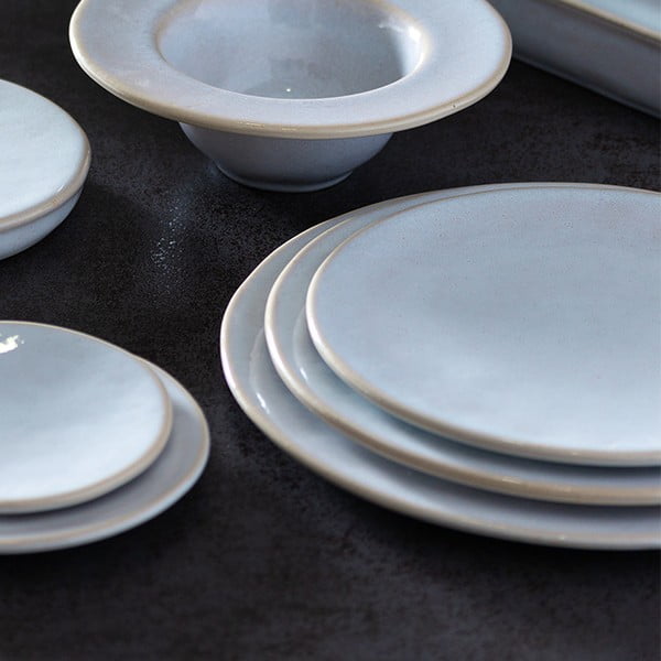 Roda fehér agyagkerámia mélytányér, ⌀ 19 cm - Costa Nova-image-2