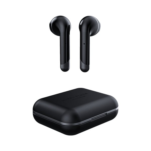 Fekete vezeték nélküli fülhallgató - Happy Plugs Air 1