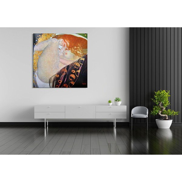 Reprodukciós kép 70x70 cm Danae, Gustav Klimt – Fedkolor-image-1