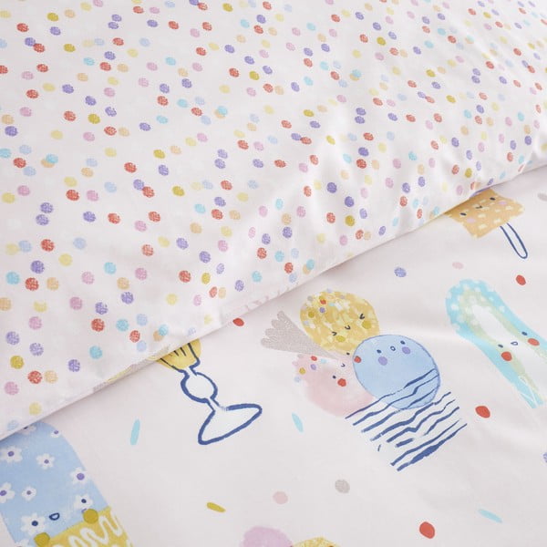 Gyerek ágyneműhuzat babaágyhoz 120x150 cm Ice Cream Fundae - Catherine Lansfield-image-4
