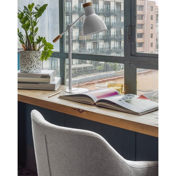 Einara világosszürke irodai szék - Kave Home-image-2