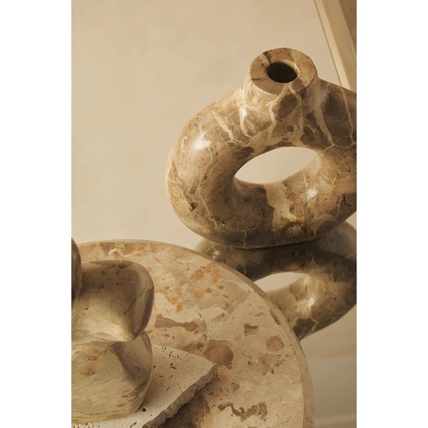Barna márvány váza (magasság 20 cm) Santino – Premier Housewares-image-2
