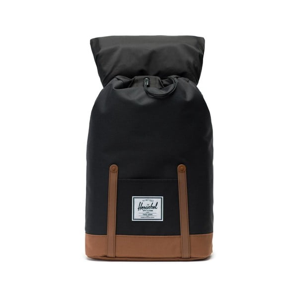 Retreat fekete hátizsák barna részletekkel, 19,5 l - Herschel-image-2