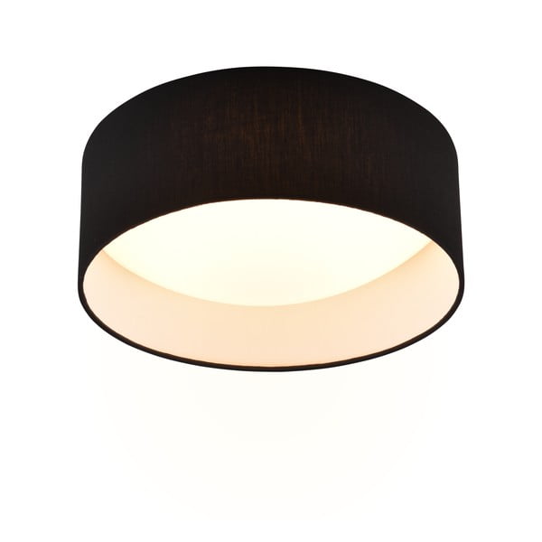 Fekete LED mennyezeti lámpa ø 30 cm Locarno – Reality-image-1