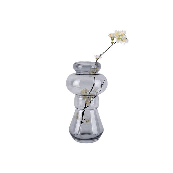 Morgana szürke üveg váza, magasság 35 cm - PT LIVING-image-2