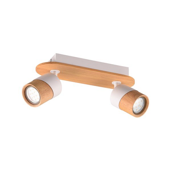Fehér-barna mennyezeti lámpa ø 6 cm Aruni – Trio-image-2