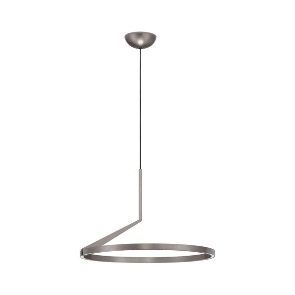Ezüstszínű alumínium LED dimmelhető függőlámpa ø 60 cm Tilia – Nova Luce