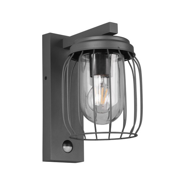 Kültéri lámpa mozgásérzékelővel (magasság 28 cm) Tuela – Trio-image-1