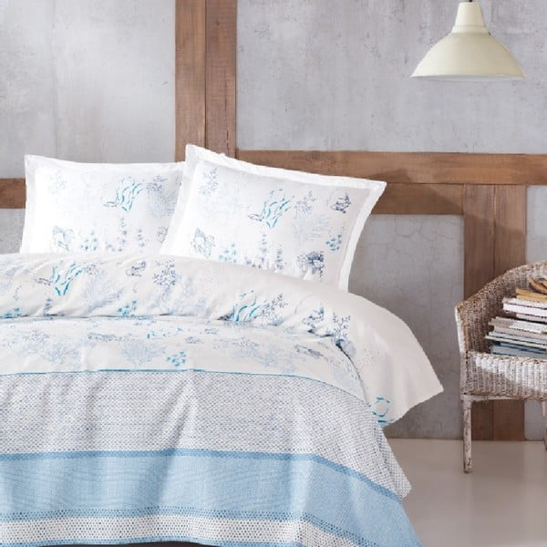Marion ágytakaró párnahuzattal és lepedővel franciaágyhoz, 220 x 240 cm