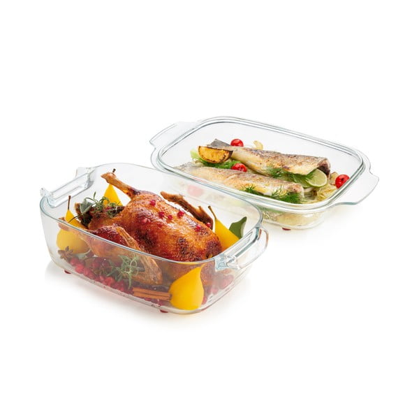 Üveg sütőedény 26x40 cm GrandChef – Tescoma-image-1