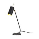 Fekete-aranyszínű asztali lámpa fém búrával (magasság 55 cm) Sivani – Opviq lights