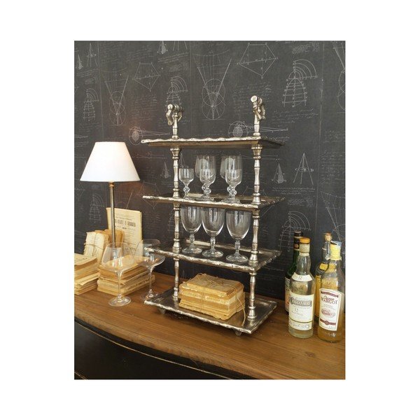 Etagere Old Metal négyszintes kínálótál - Orchidea Milano