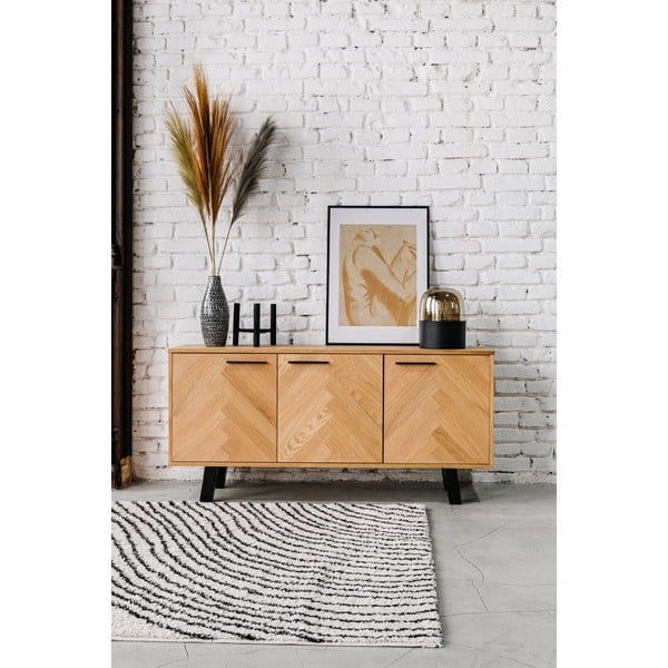 Deeb fekete alumínium gyertyatartó, magasság 20 cm - Bloomingville-image-2