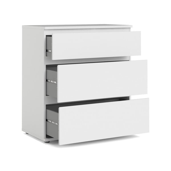 Fehér alacsony komód 77x84 cm Nova – Tvilum-image-4