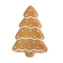 Világosbarna kerámia  szervírozó tányér karácsonyi mintával Ginnie – Bloomingville