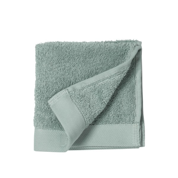 Leaf zöld pamut frottírtörölköző, 30 x 30 cm - Södahl-image-2