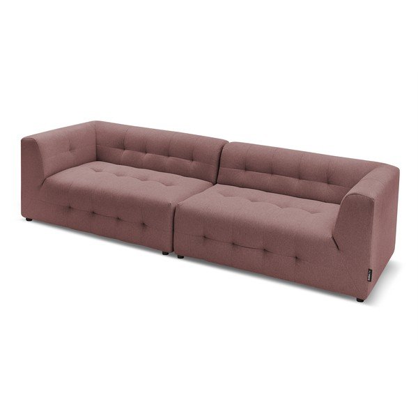 Sötét rózsaszín kanapé 324 cm Kleber - Bobochic Paris-image-3
