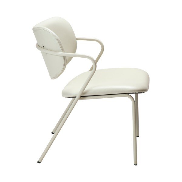 Krémszínű bőrutánzat fotel Zed – DAN-FORM Denmark-image-2