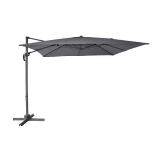 Sötétszürke napernyő 270x270 cm Cantielver - Rojaplast