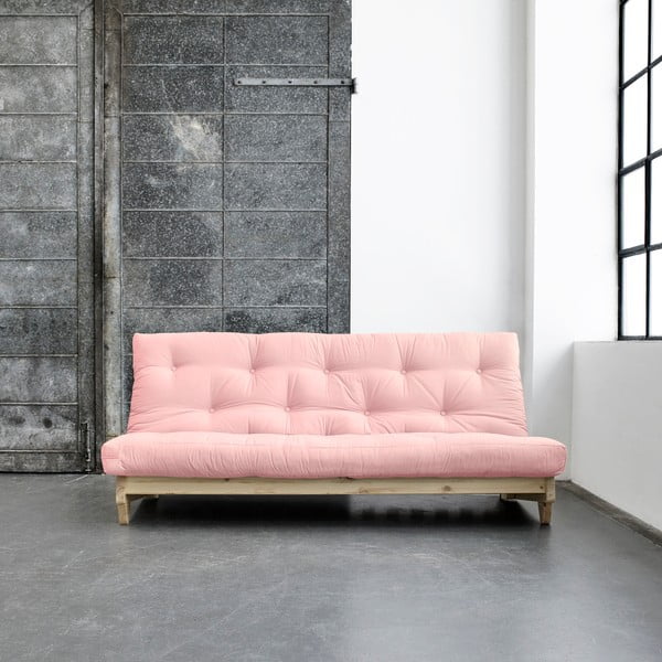 Fresh Natural/Pink Peonie kinyitható kanapé - Karup