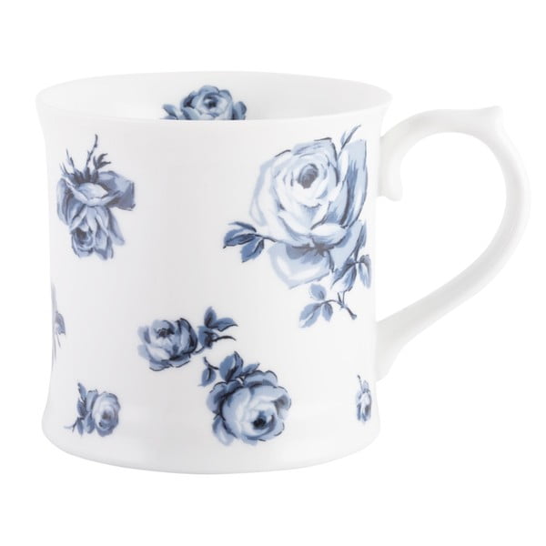 Floral porcelán bögre, 400 ml - Creative Tops