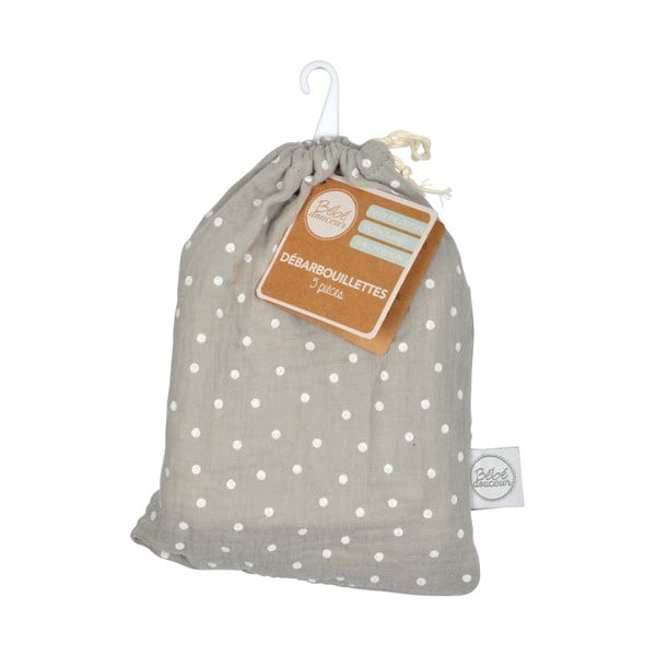 Muszlin mosdókesztyű szett 5 db-os – Bébé Douceur-image-2