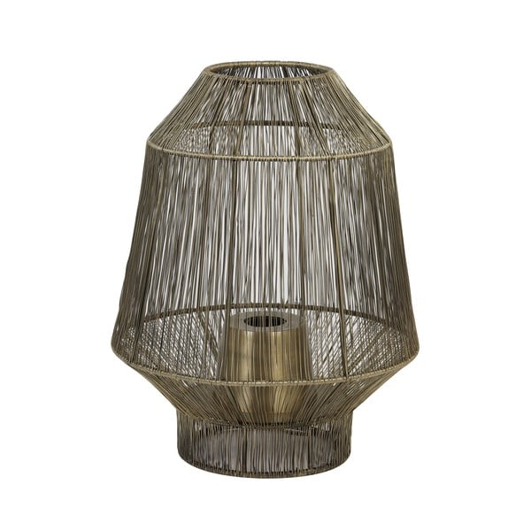 Bronzszínű asztali lámpa (magasság 38 cm) Vitora – Light & Living