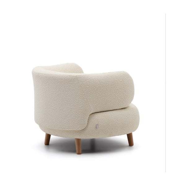 Krémszínű fotel Luisa – Kave Home-image-3