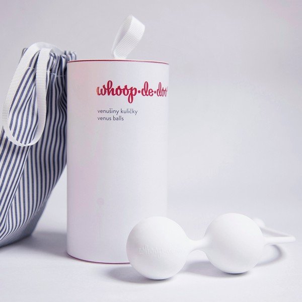 Stílusos fehér gésagolyók, 65 g - Whoop.de.doo-image-1