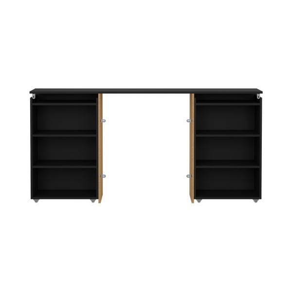 Fekete ágytámla 165x80 cm Naia – Tvilum-image-3