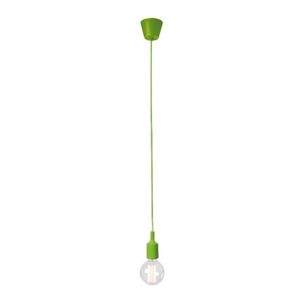 Vintage zöld függőlámpa lámpabura nélkül - SULION