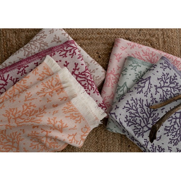 Summer Coral rózsaszín pléd, 140 x 180 cm - Euromant-image-3