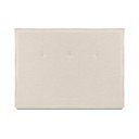 Bézs ágytámla 200x120 cm Monica – Milo Casa