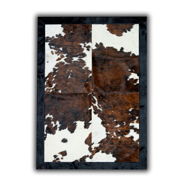 Pieces barna, valódi bőr szőnyeg, 140 x 200 cm - Pipsa