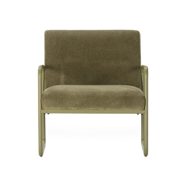 Zöld zsenília fotel Vince – MOME-image-2