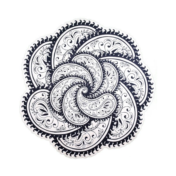 Gurho szőnyeg, ⌀ 80 cm - Vitaus-image-1