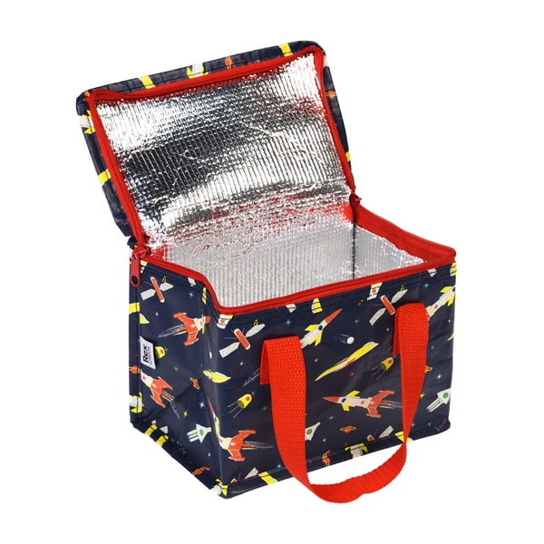 Sötétkék hűtőtáska Space Age Rocket – Rex London-image-2