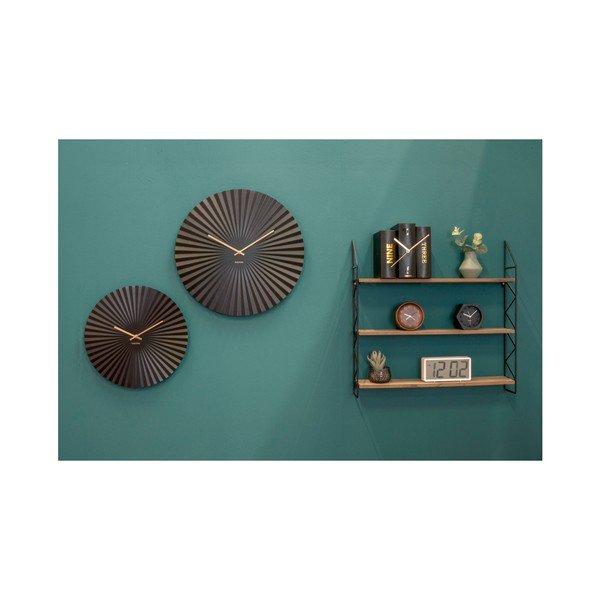 Sensu fekete óra, ø 50 cm - Karlsson-image-1