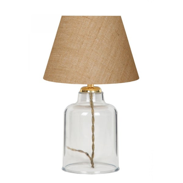 Asztali lámpa textil búrával (magasság 30 cm) Baran – Opviq lights