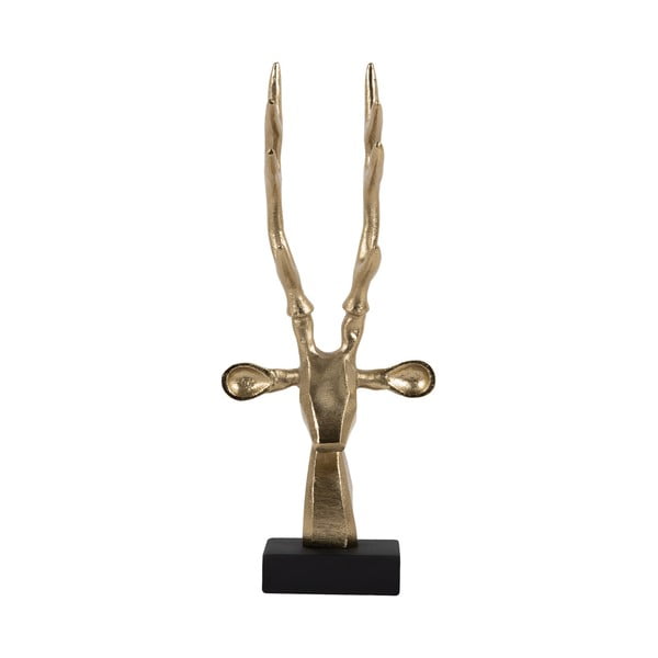 Fém szobor (magasság 34 cm) Reindeer Head – PT LIVING-image-2